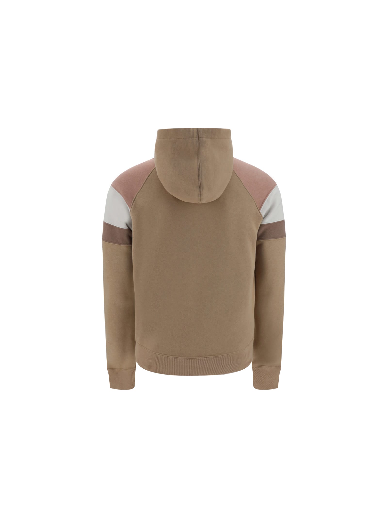 Shop Saint Laurent Hoodie In Beige