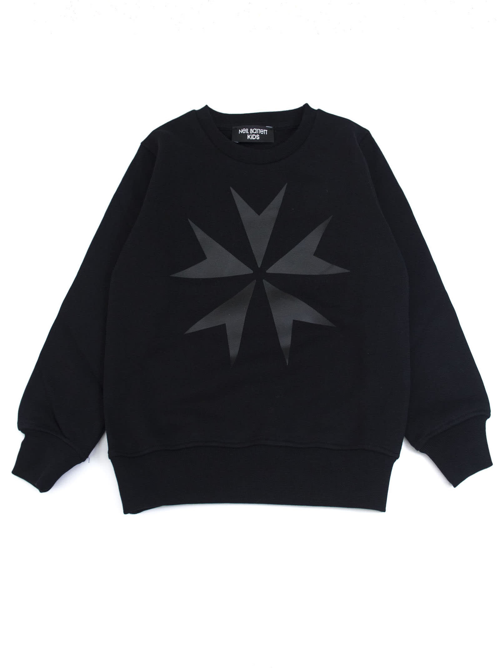 star print sweatshirt