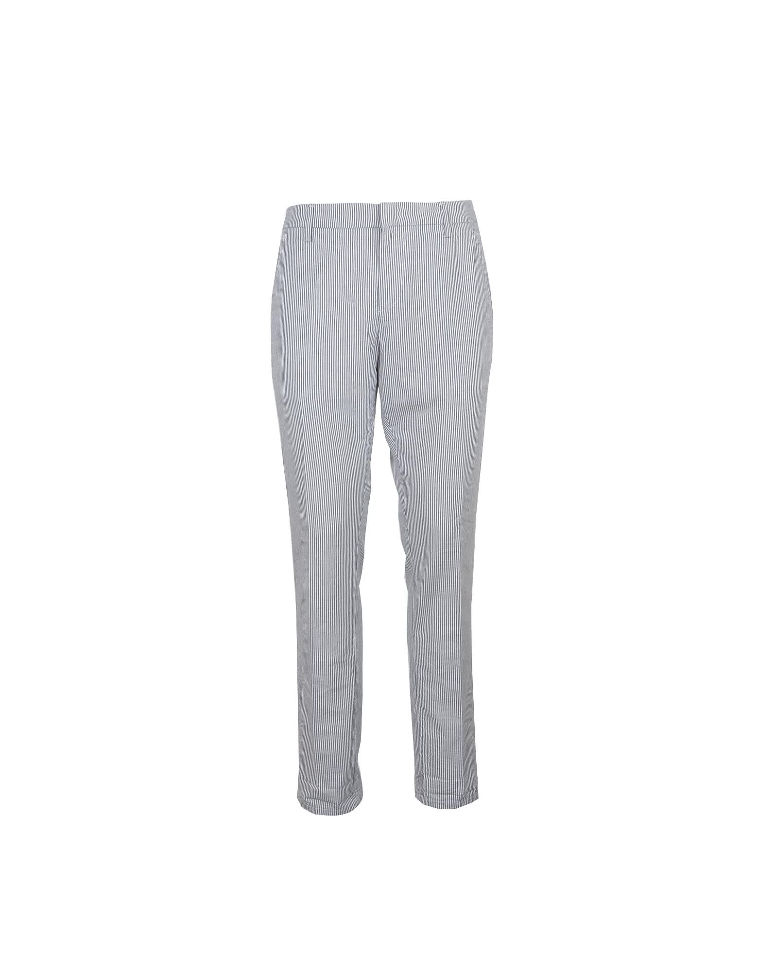 Dondup Mens White / Gray Pants
