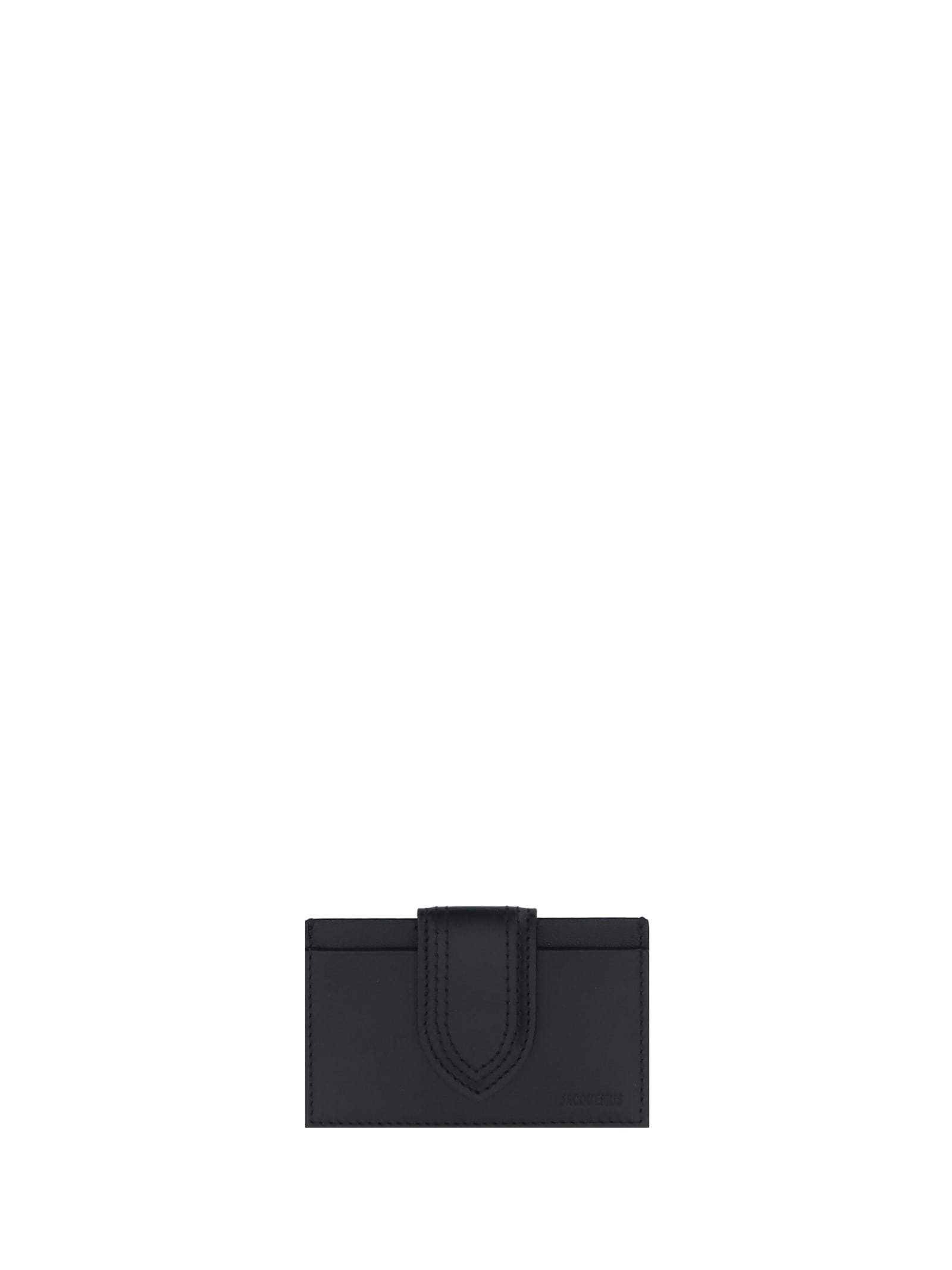 Shop Jacquemus Bambino Card Holder In Black