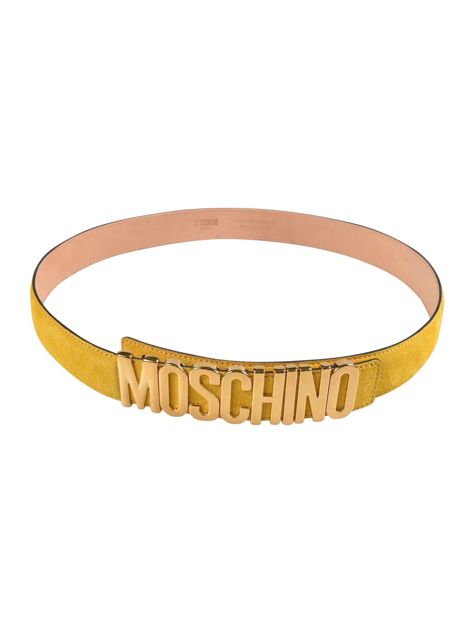 Moschino Logo Belt