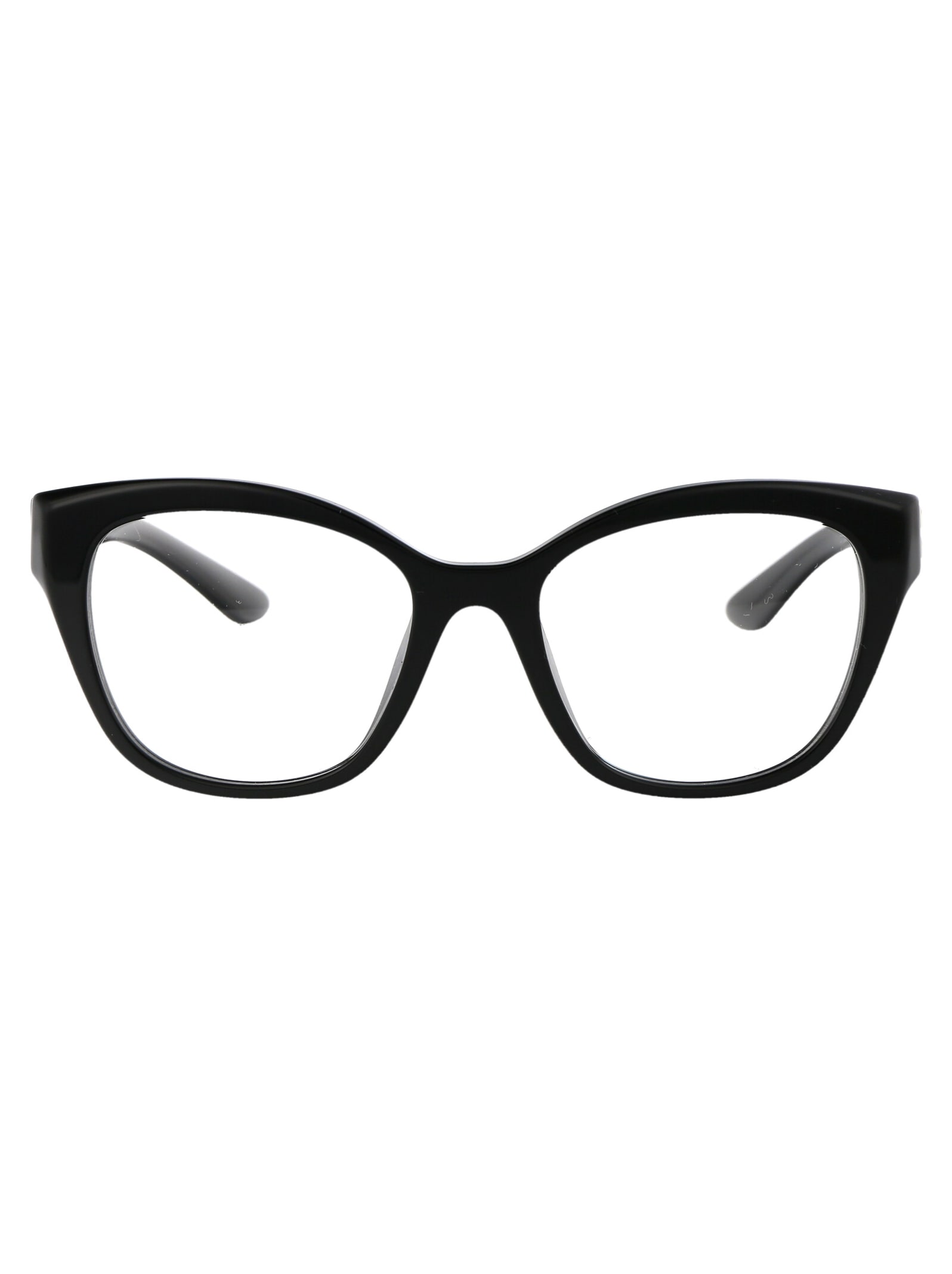 Shop Miu Miu 0mu 05xv Glasses In 1ab1o1 Black