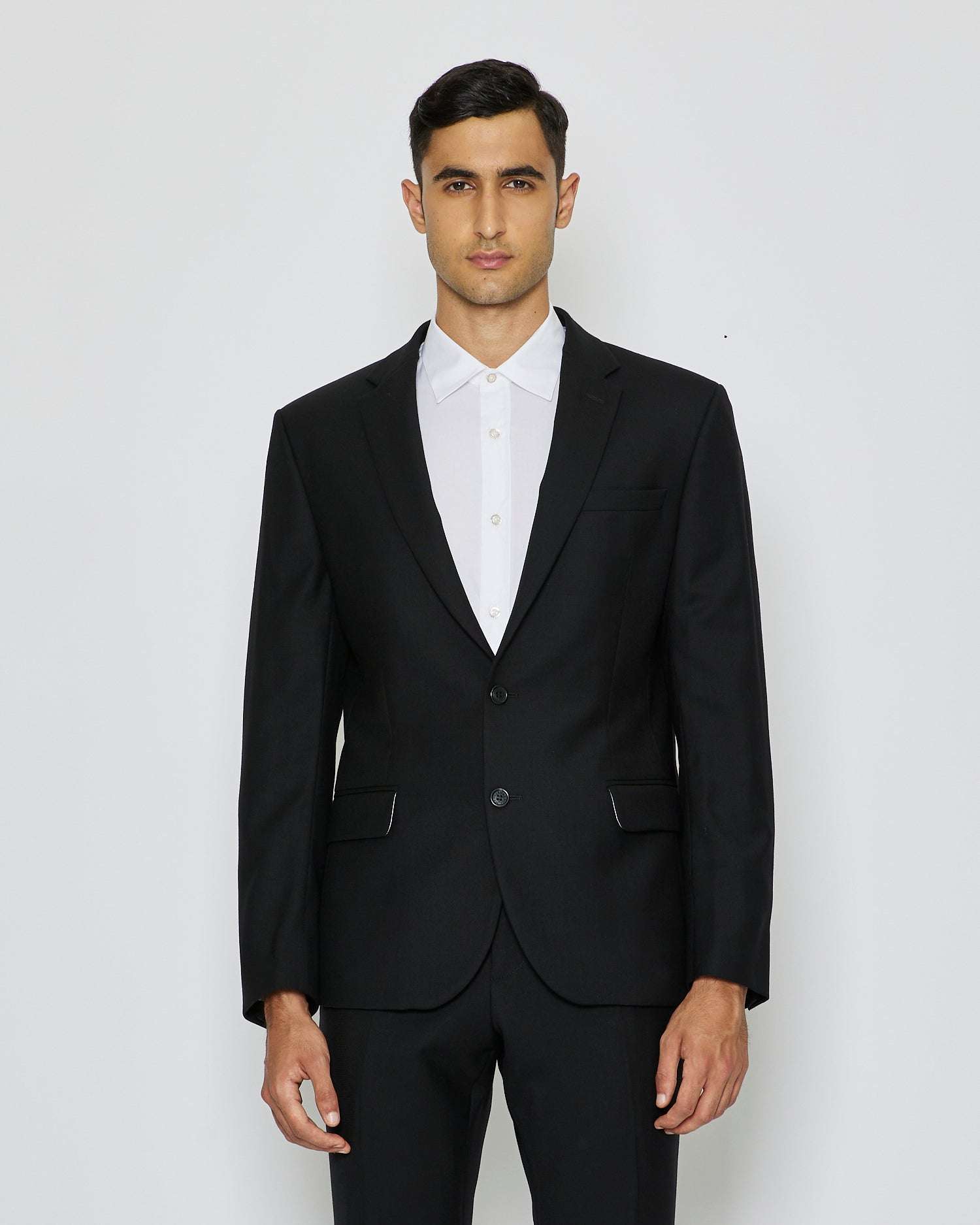 Shop John Richmond Single-breasted Blazer In Nero