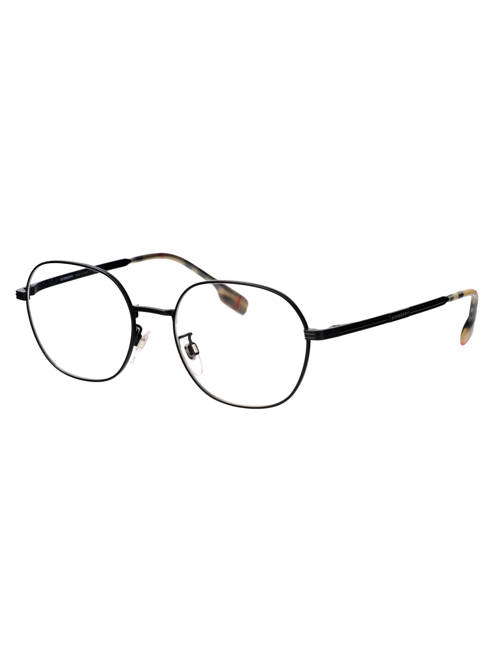 Shop Burberry Eyewear 0be1369td Glasses In 1001 Black