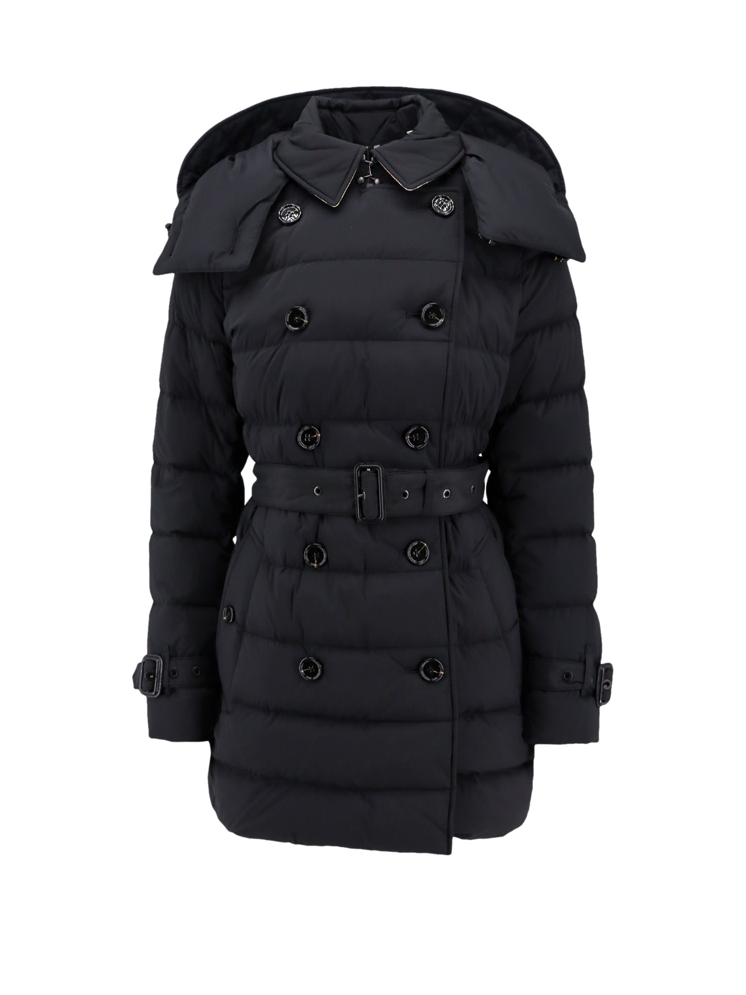 Shop Burberry Ashwicksht Jacket In Black