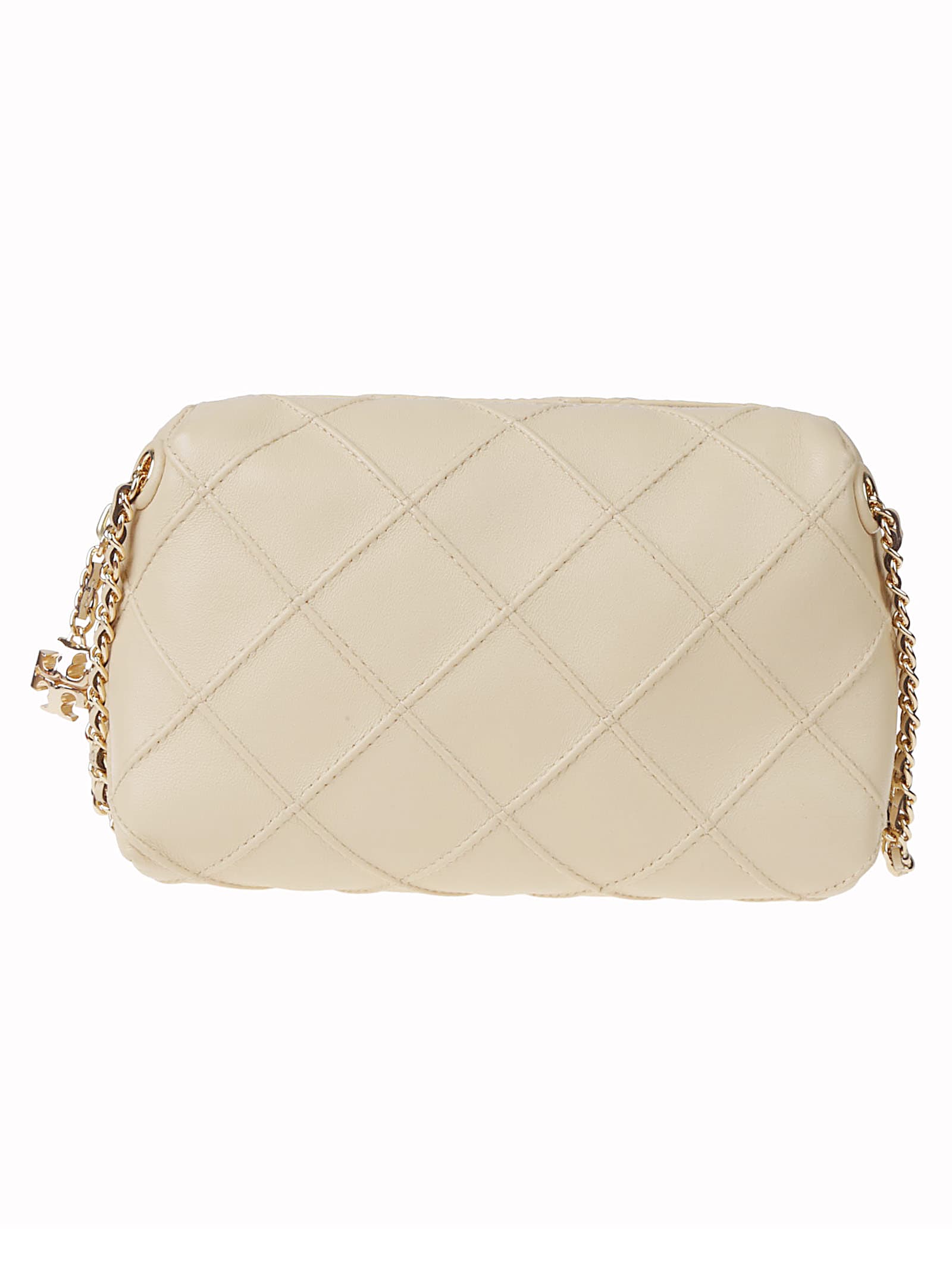 Tory Burch Fleming Soft Crossbody Bag In White