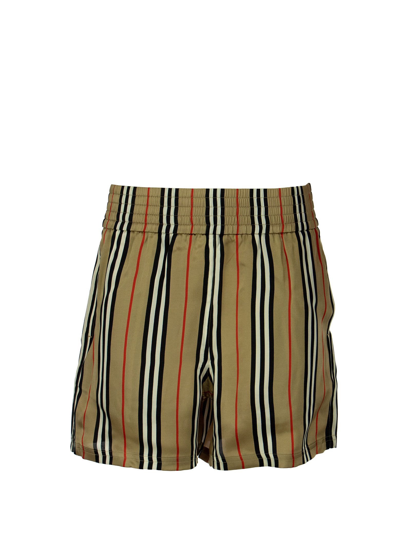 Burberry Marsett - Icon Stripe Silk Shorts