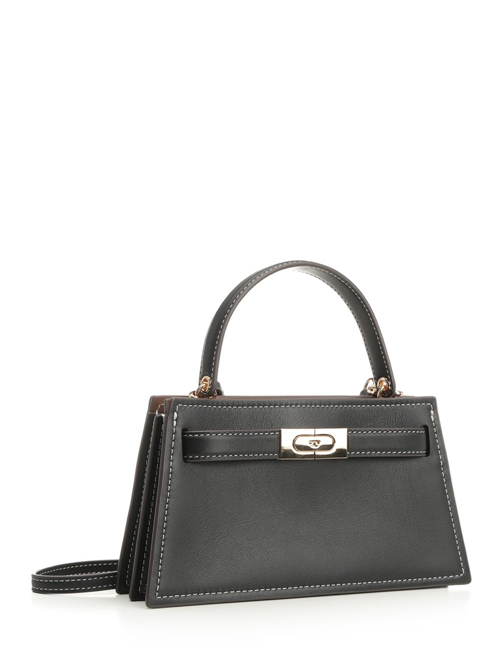 Tory Burch Lee Radziwill Petite Bag In Black