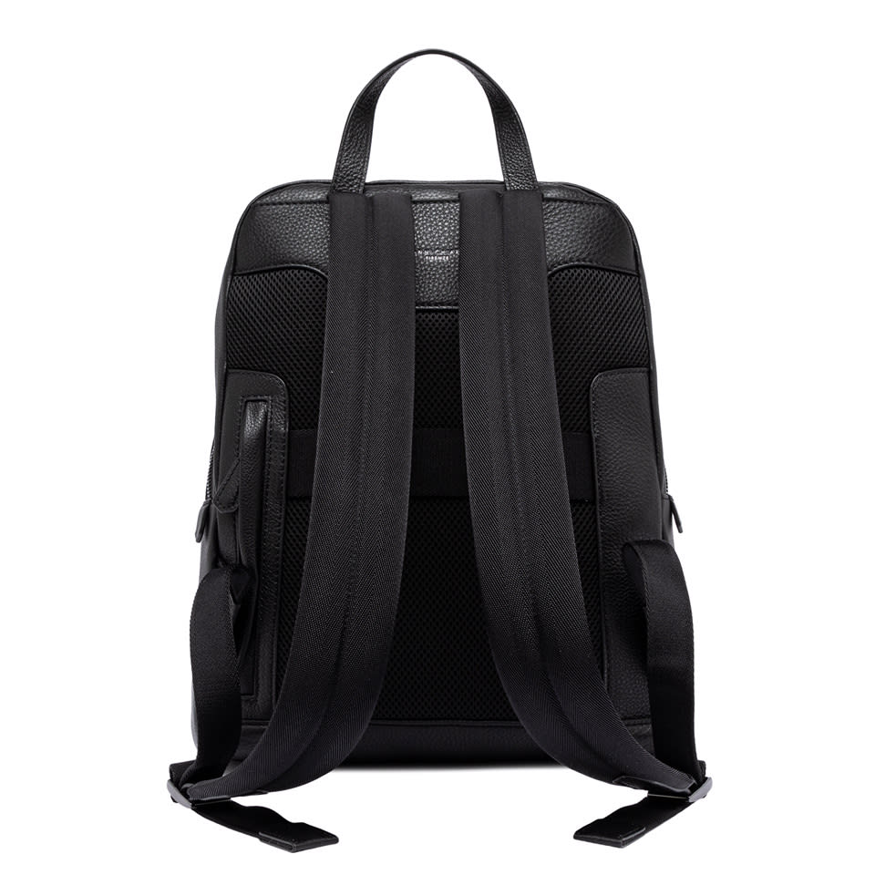 Gianni Chiarini Leather Backpack In Black