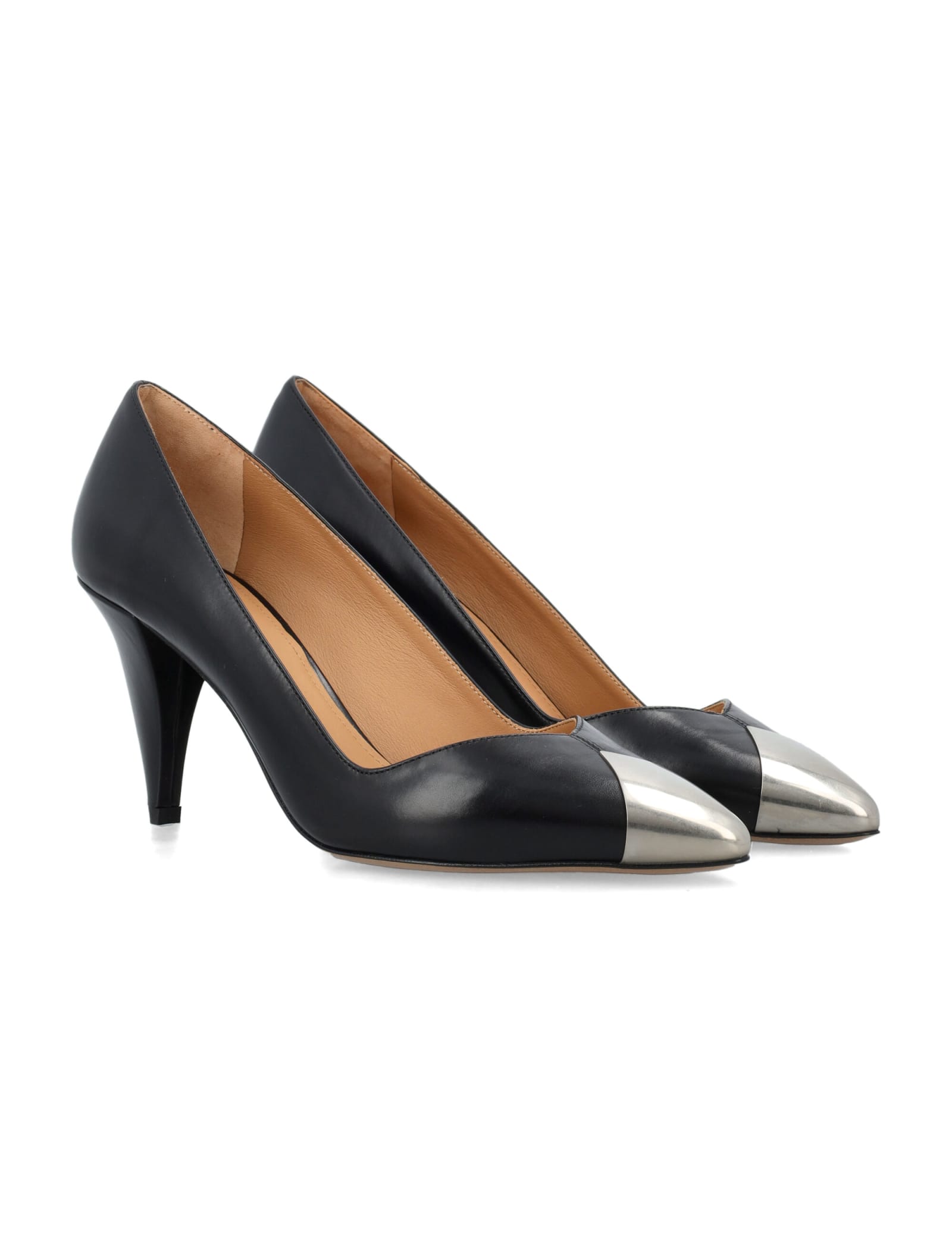 Shop Isabel Marant Palda Metal Point Pump In Black