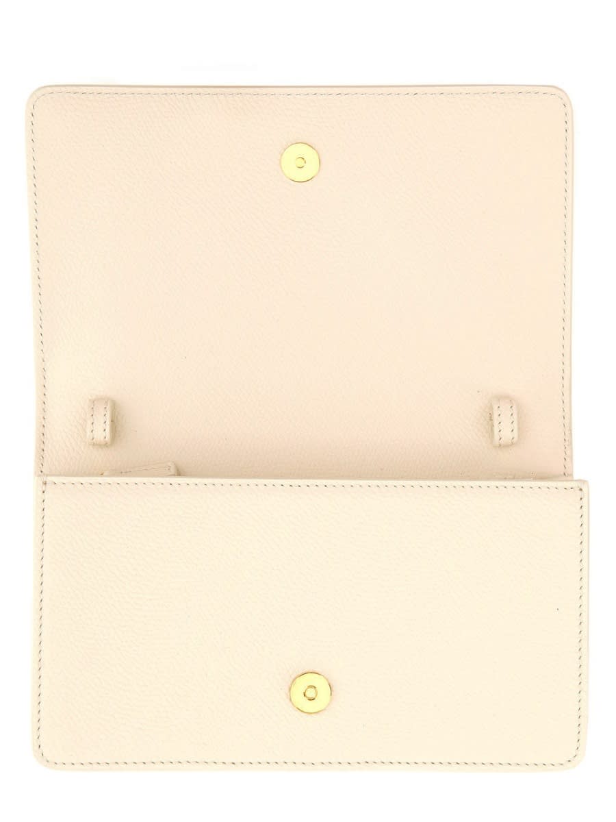 Valentino Vlogo Signature Mini Bag In White