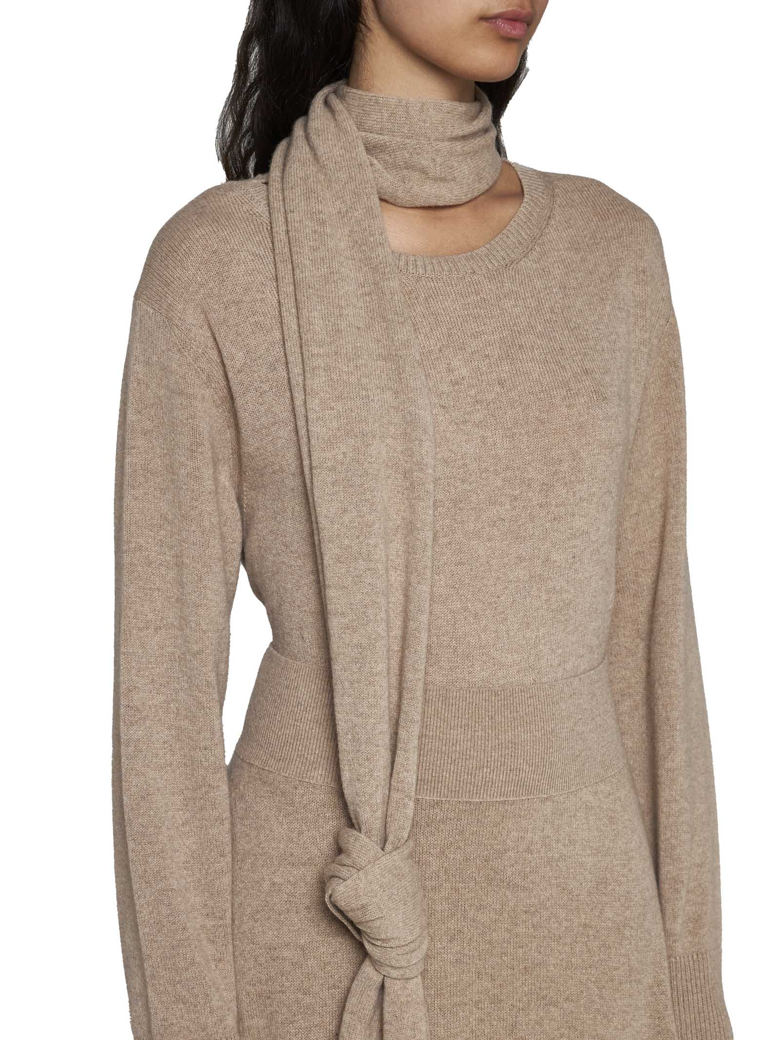 Shop Stella Mccartney Sweater In Beige