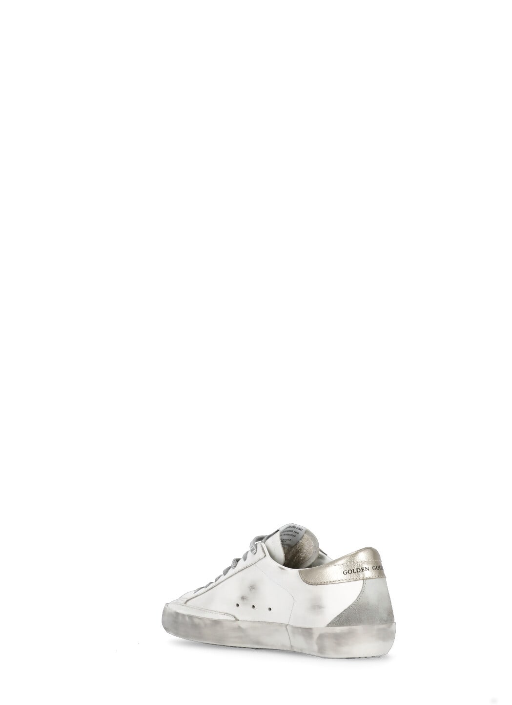 Shop Golden Goose Super-star Sneakers In White