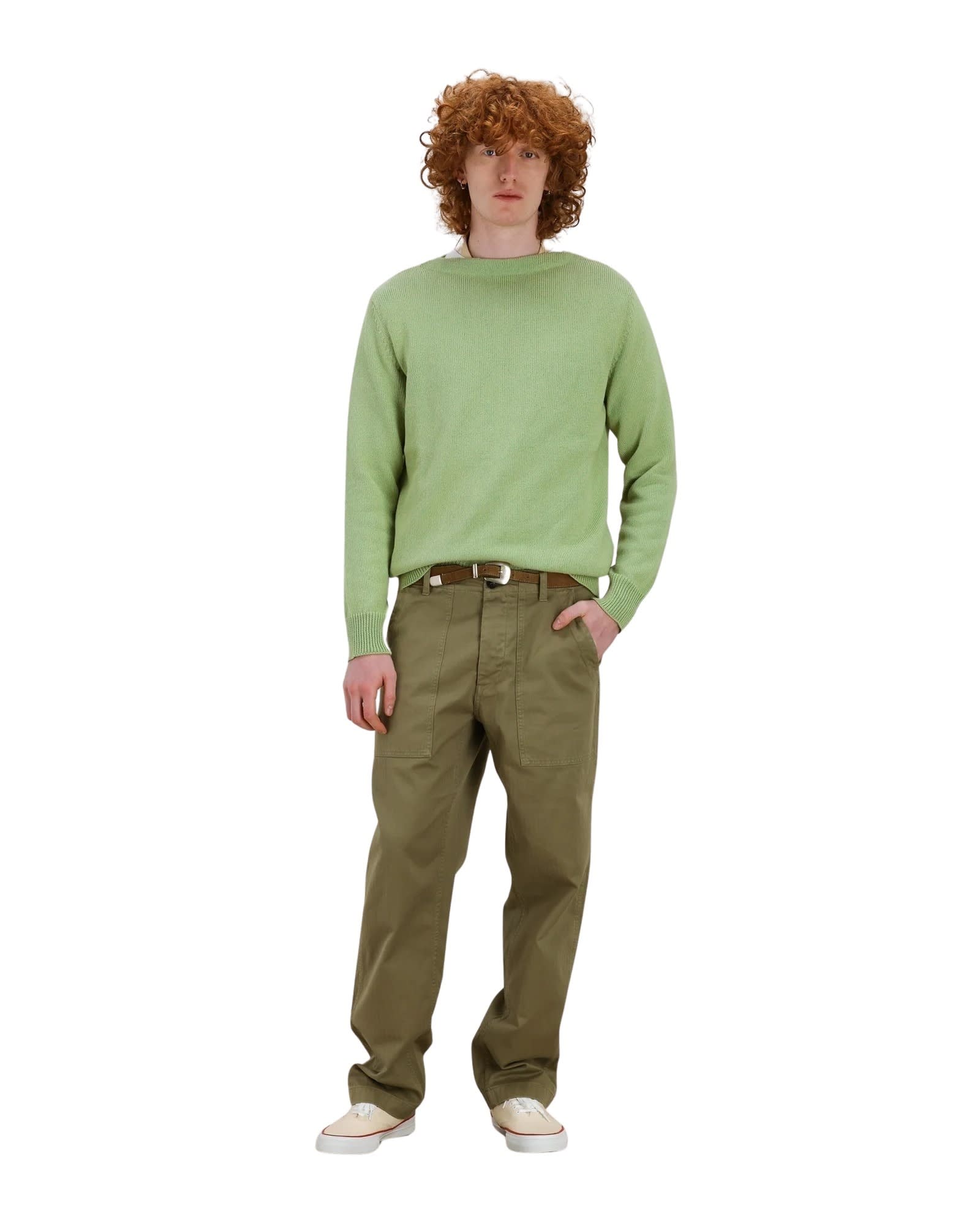 Fortela Fatigue Trousers In Green