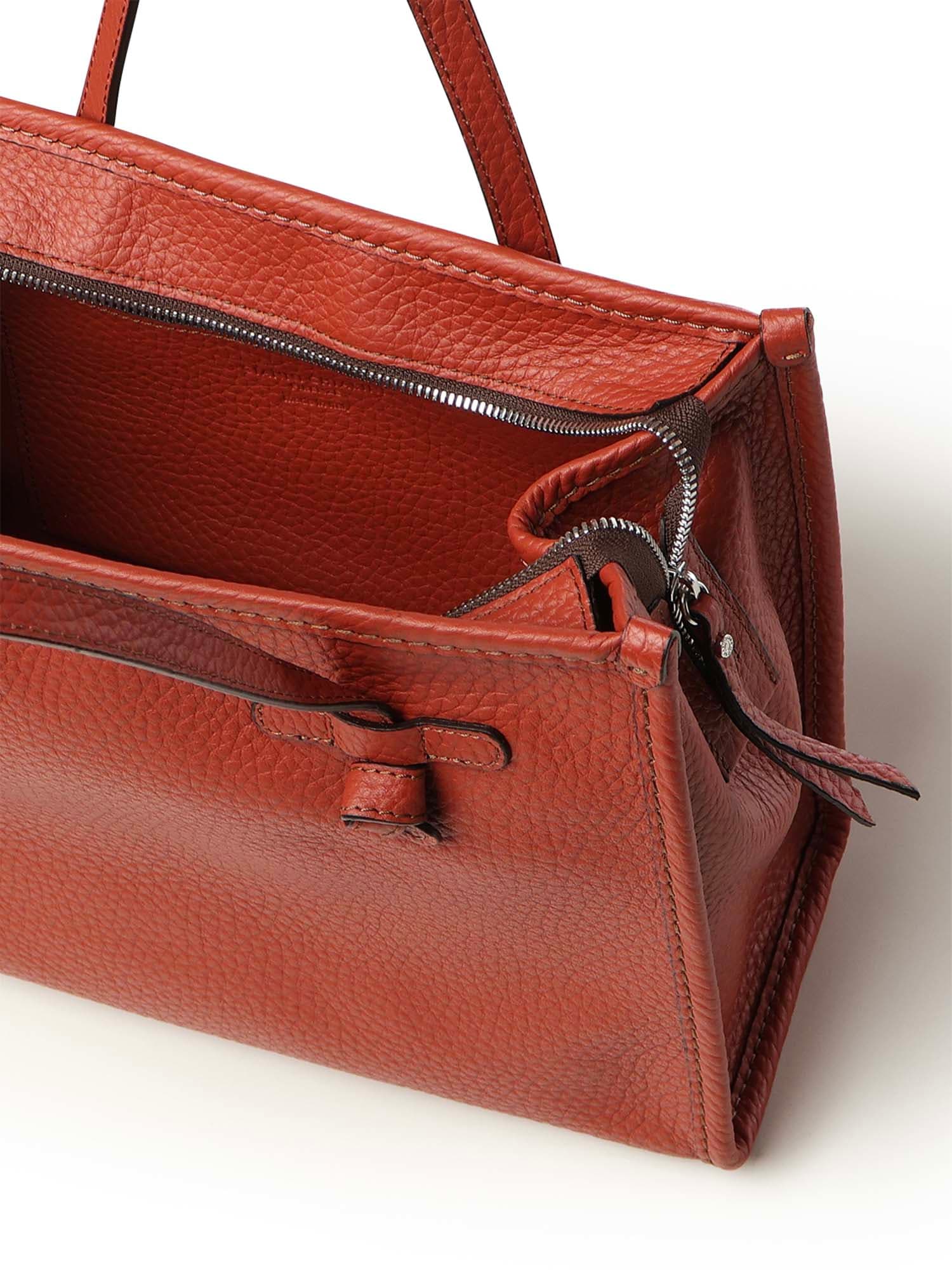 Gianni Chiarini Miss Marcella 32 Leather Handbag In Red