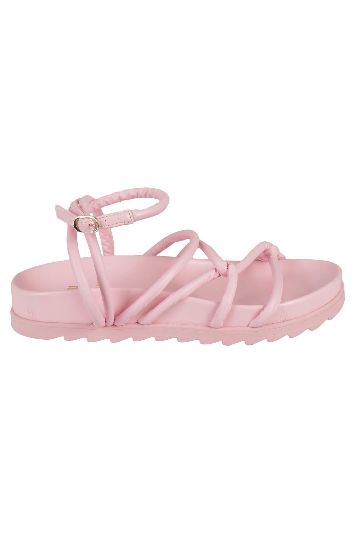 Shop Chiara Ferragni Cable Sandal In A Rosa