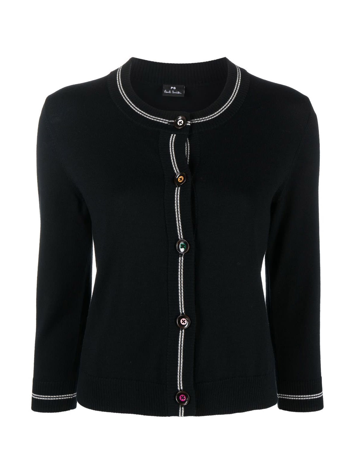 PS by Paul Smith Womens Knitted Cardigan With Buttons