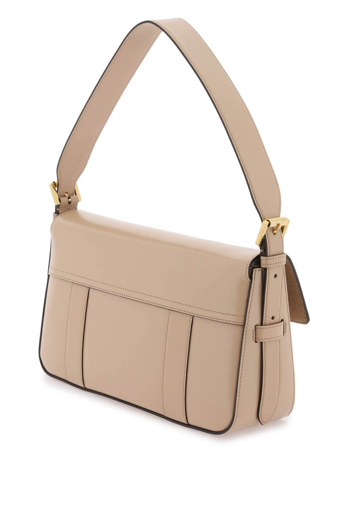 Shop Mulberry East West Bayswater Shoulder Bag In Maple (beige)