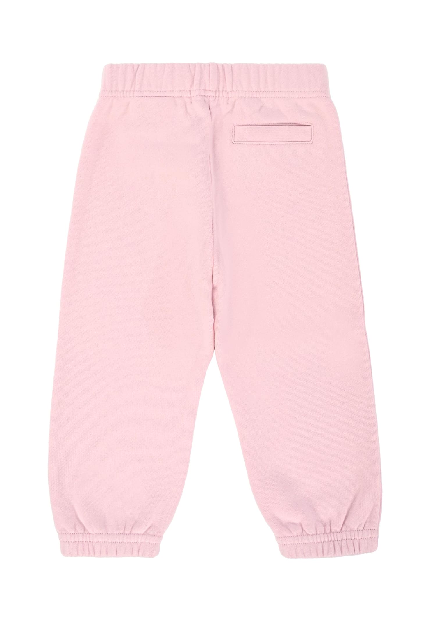 Palm Angels Pink Trousers For Baby Girl With Logo In Pink
