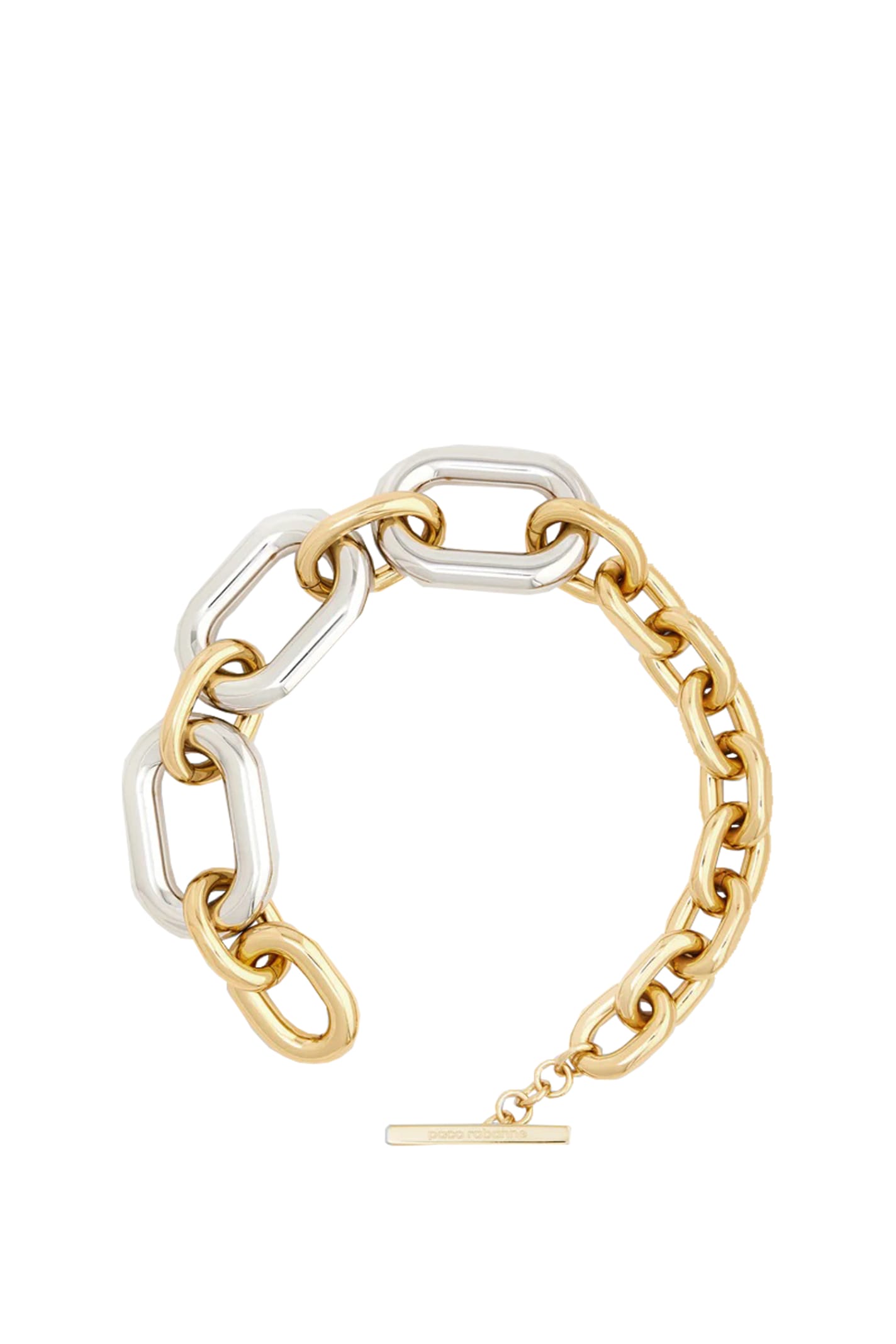 Shop Rabanne Necklace In Golden