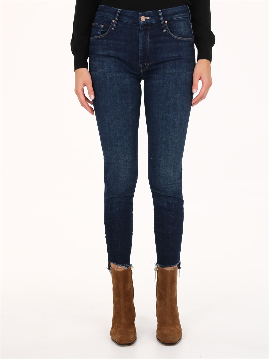 MOTHER THE LOOKER JEANS BLUE,11622133