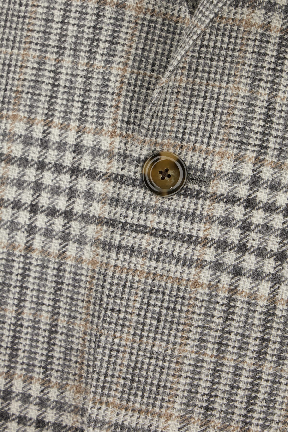 Lardini Embroidered Wool Blend Blazer In Gray