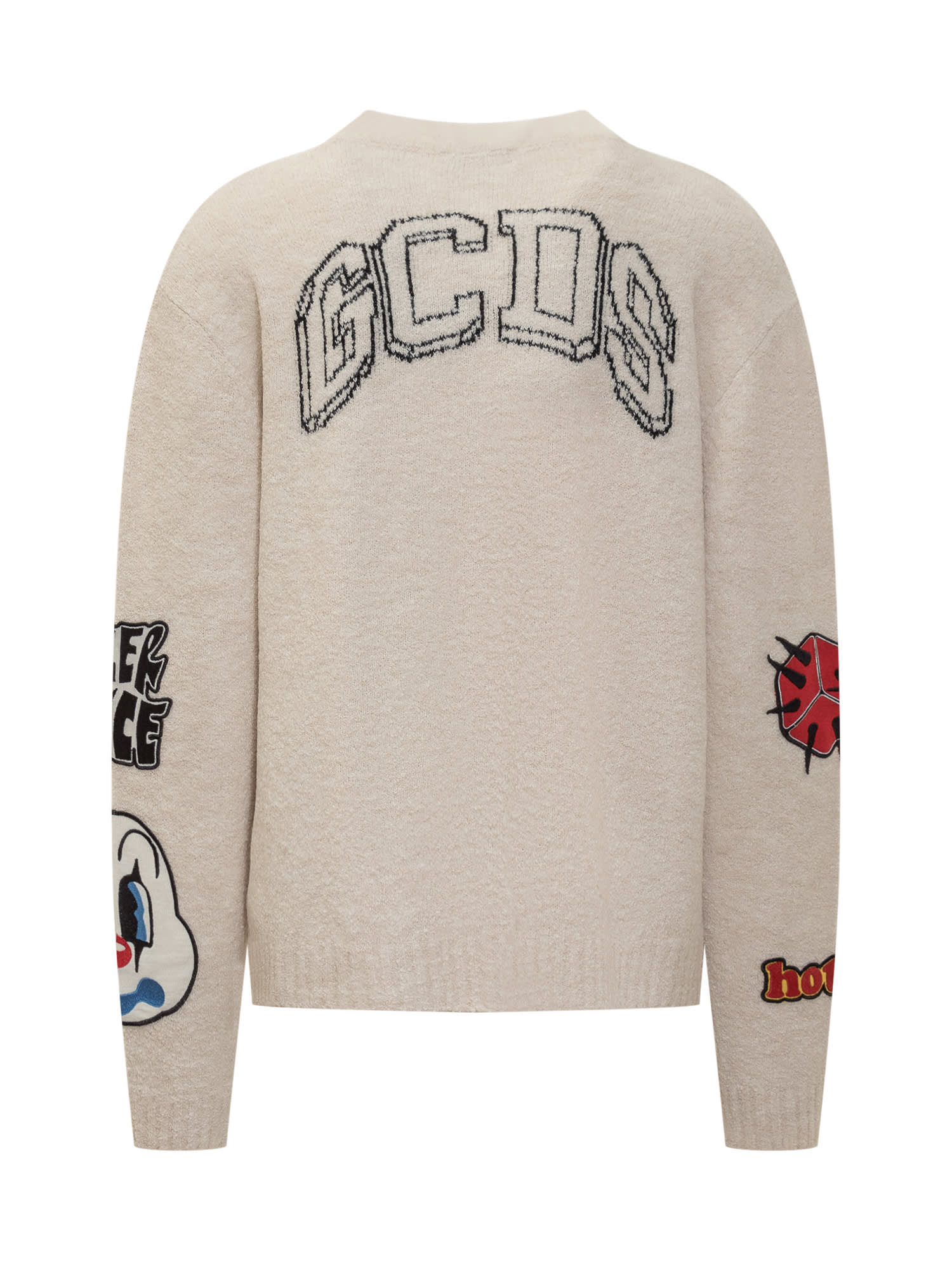 GCDS BOUCLE SWEATER 