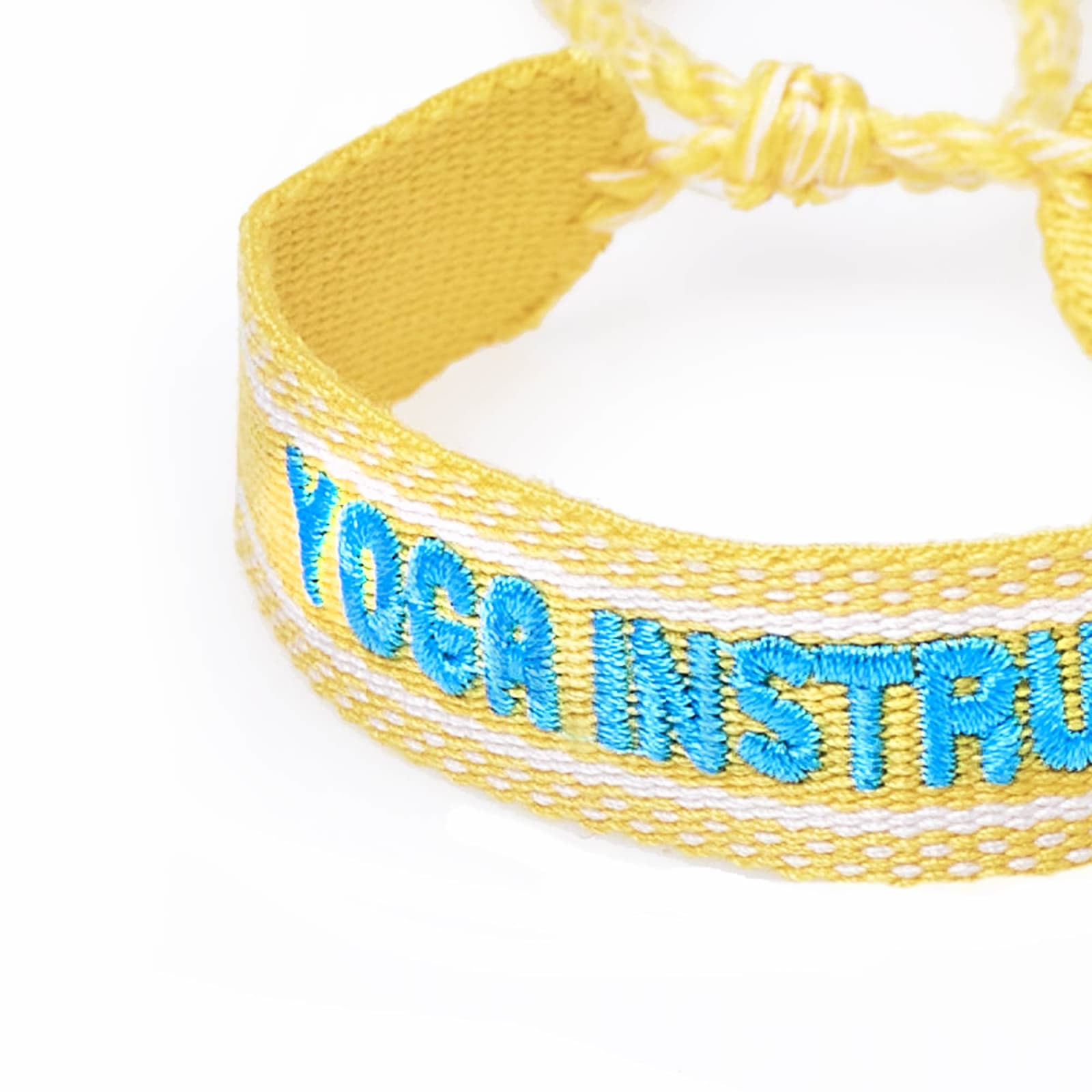 Shop Mc2 Saint Barth Yoga Instructor Bracelet In Yellow