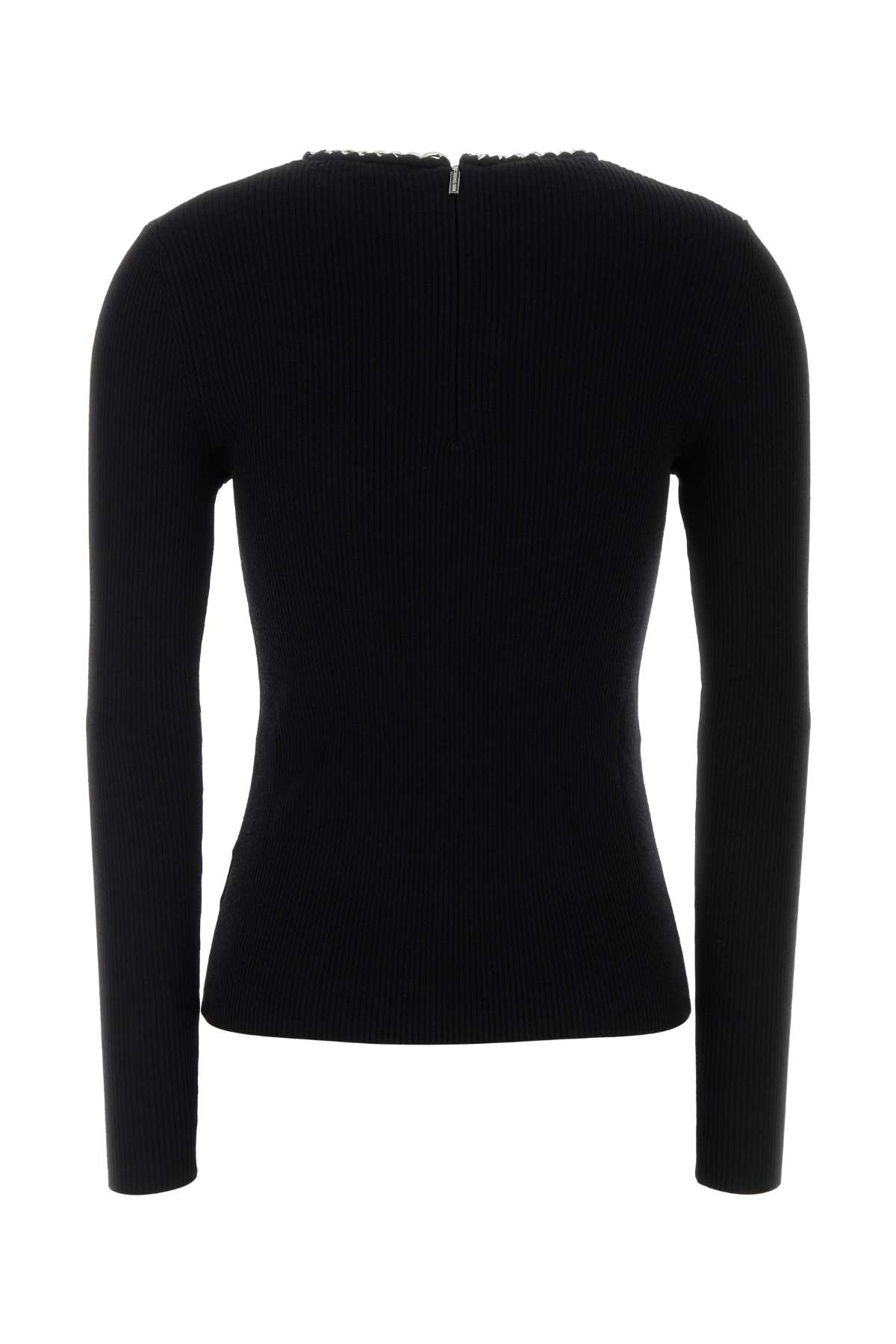 Michael Kors Black Viscose Blend T-shirt In Black