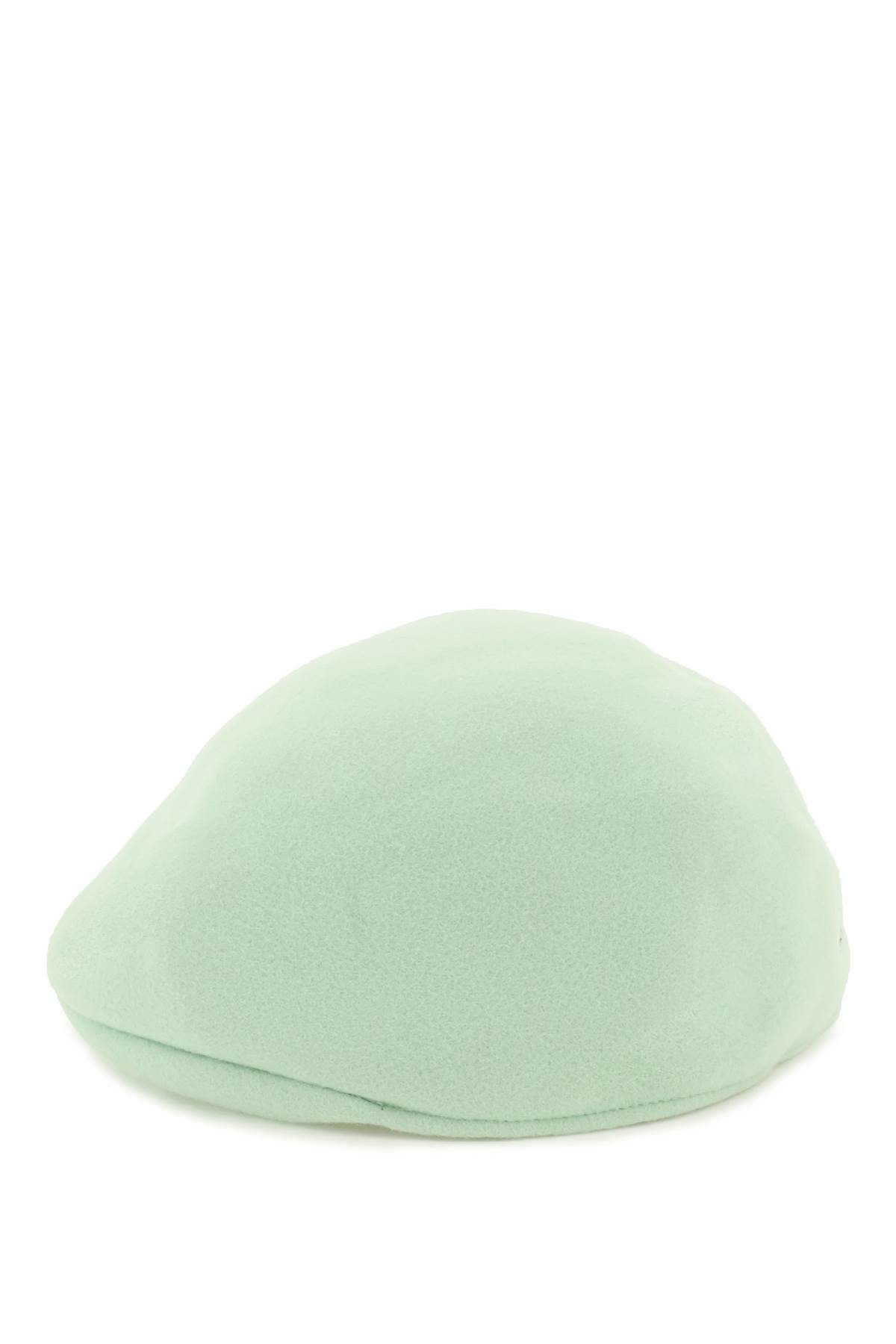 Shop Comme Des Garçons Shirt Wool Flat Cap In Pale Green (green)
