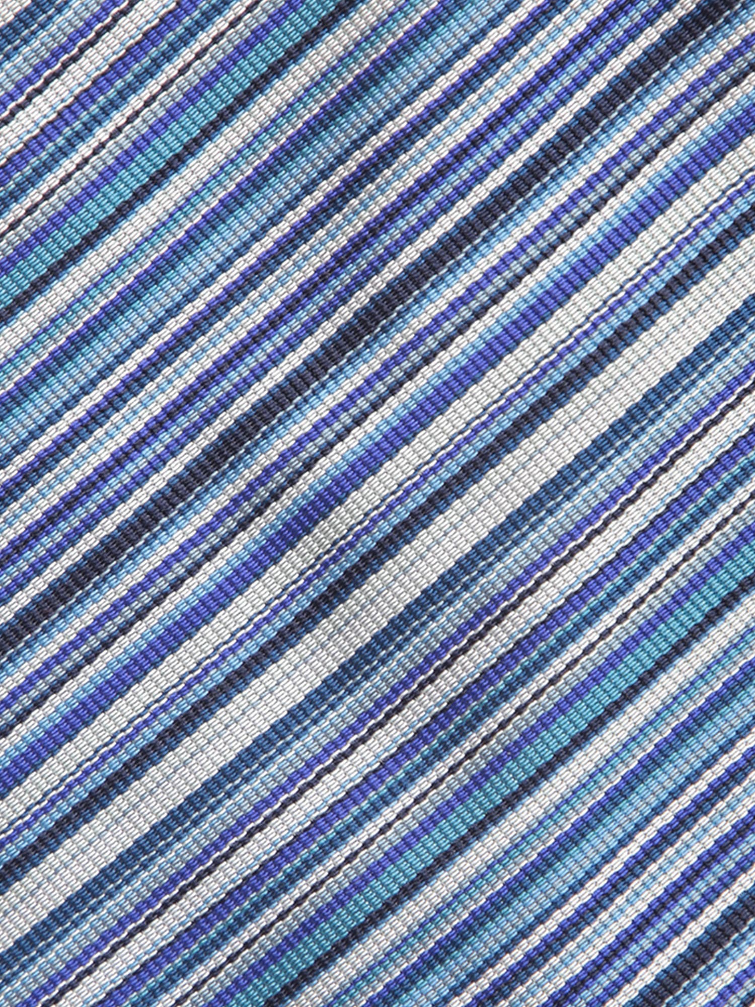 PAUL SMITH STRIPES NEW BLUE TIE 