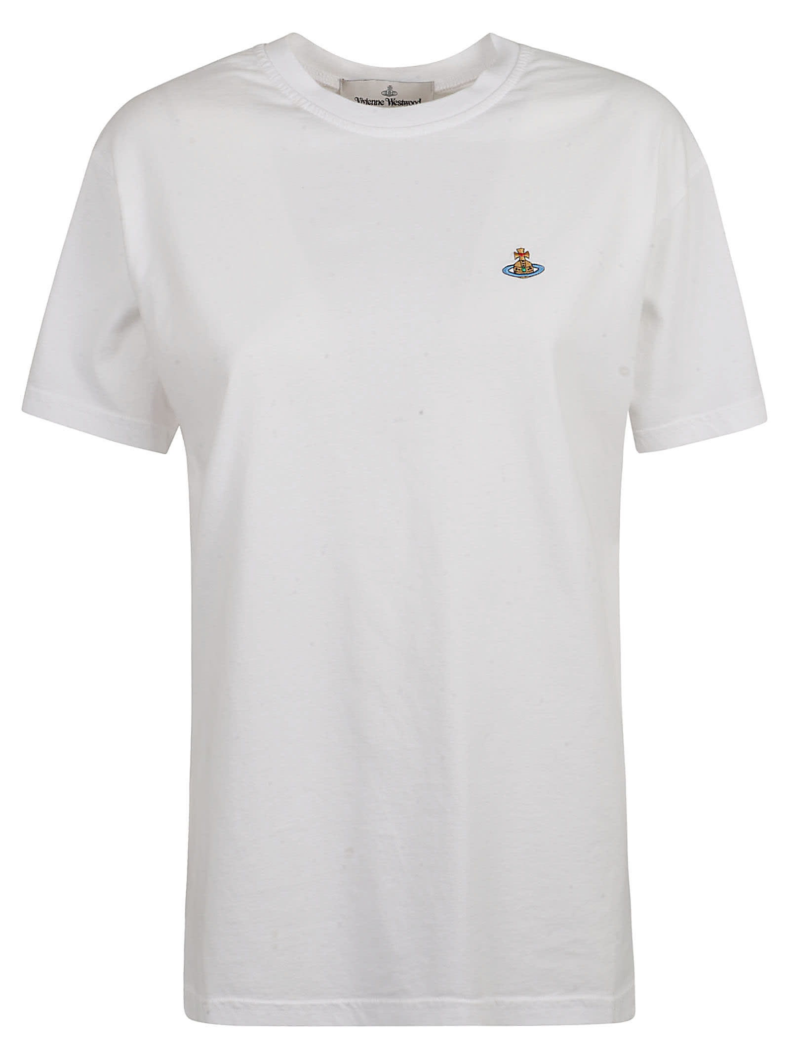 Vivienne Westwood Classic Logo T-shirt In Go White