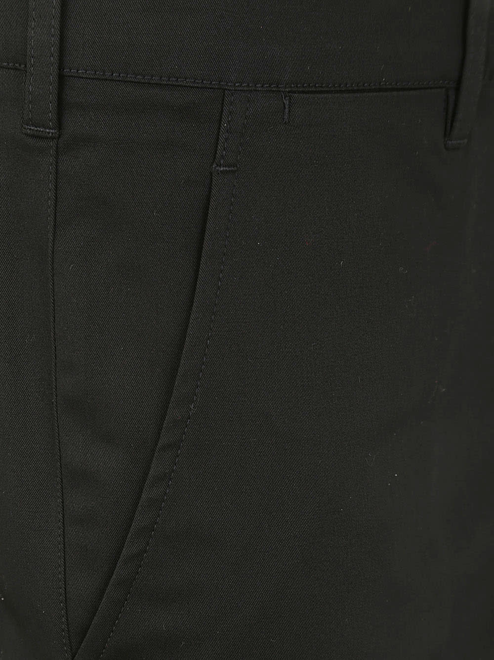 Shop Golden Goose Golden M`s Chino Pants Cotton Comfort Gabardine In Black