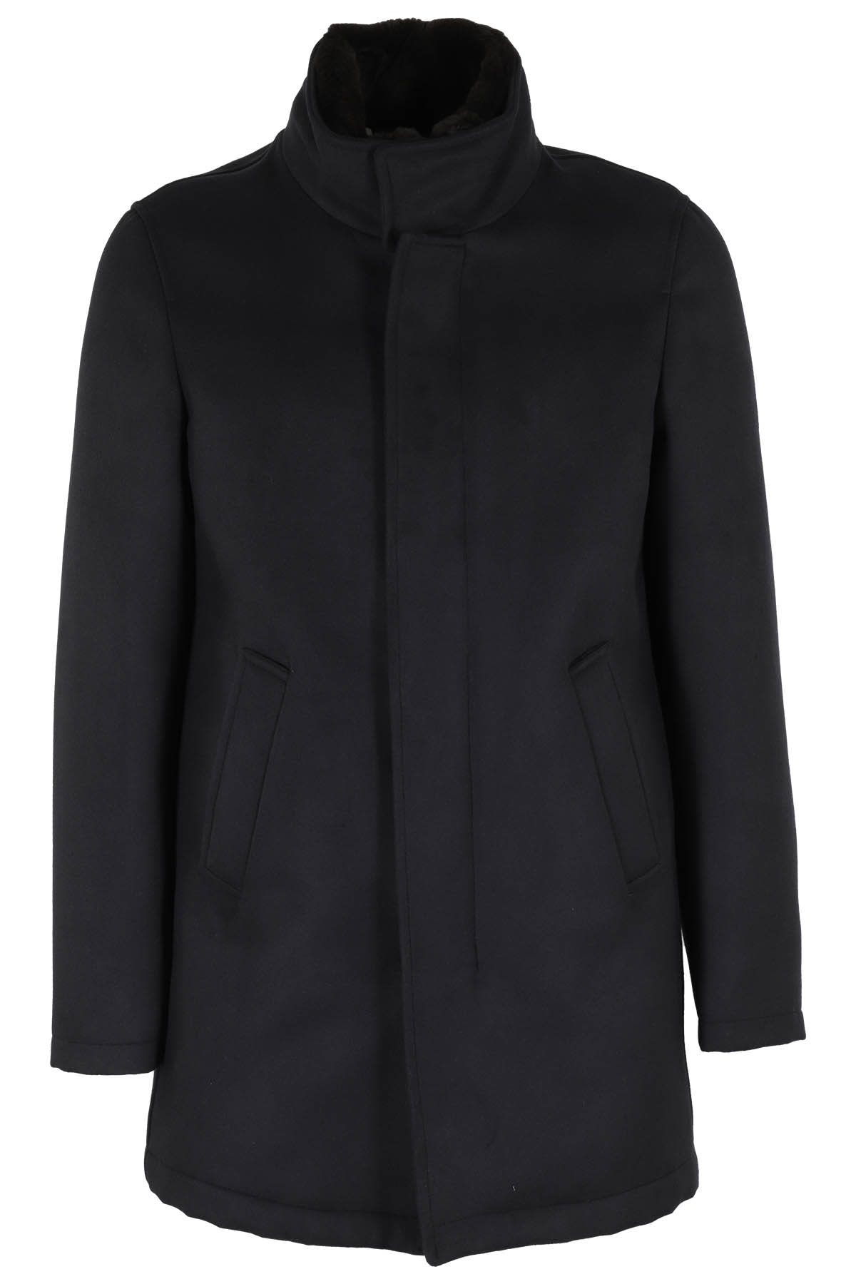 Kired Emilius Zipped Coat Clothing In Blue