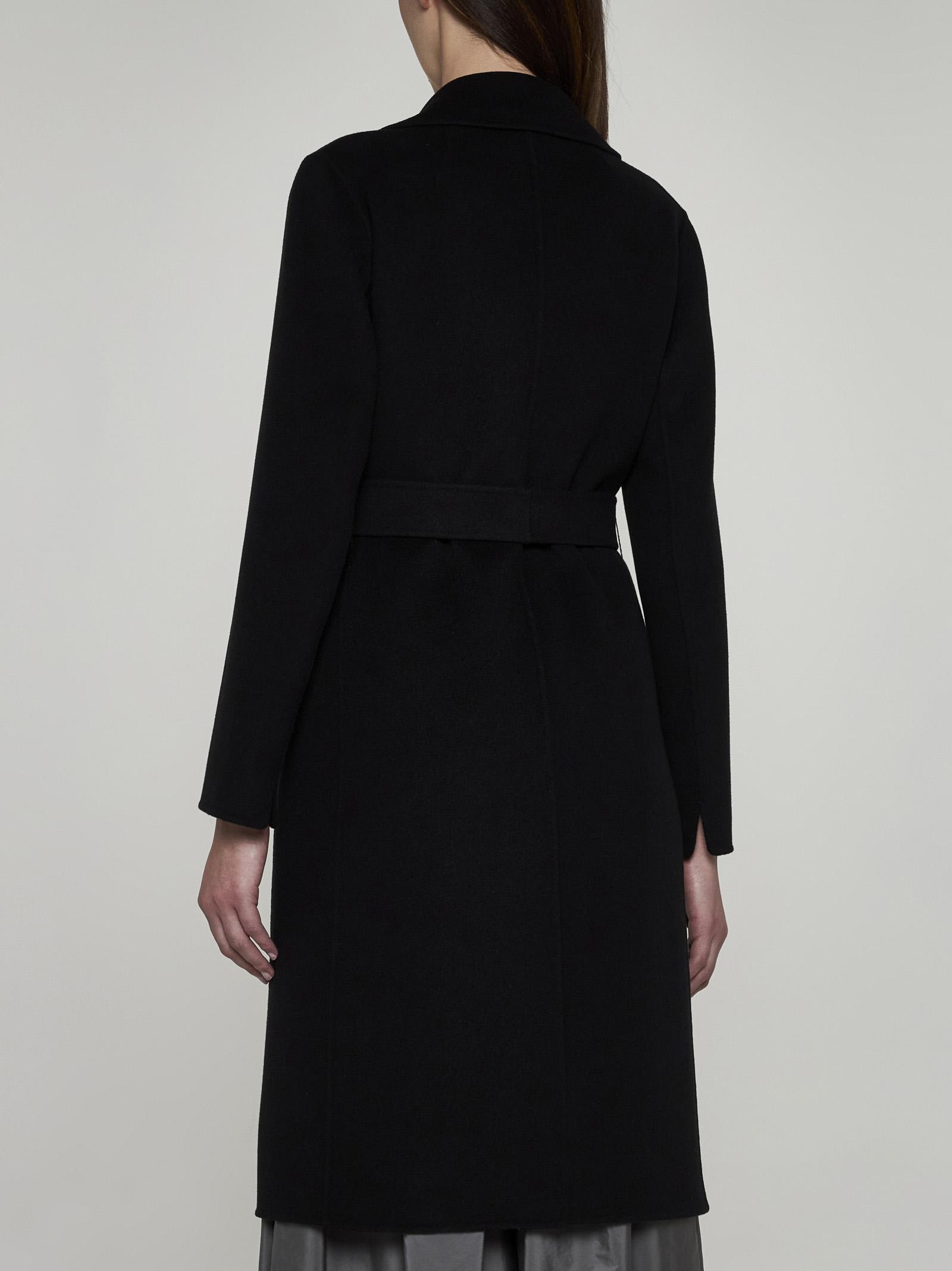 Shop 's Max Mara Pauline Wool Coat In Black