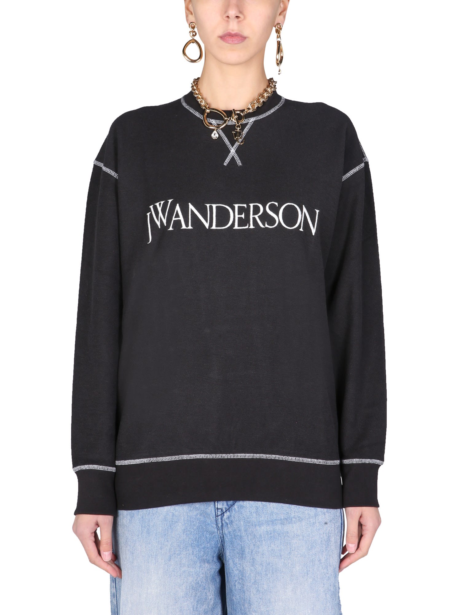 J.W. Anderson Sweatshirt With Embroidered Logo