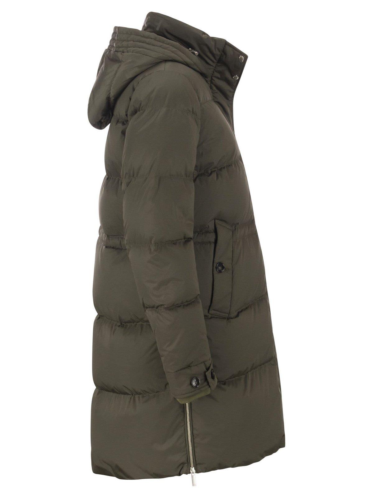 WOOLRICH ALSEA HOODED DOWN JACKET 