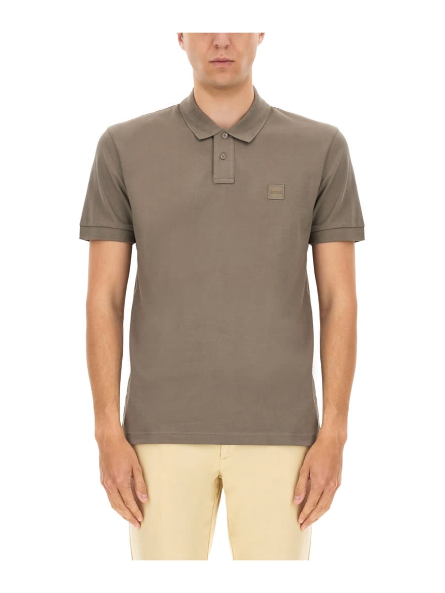 Hugo Boss Polo Basic In Cotone Boss