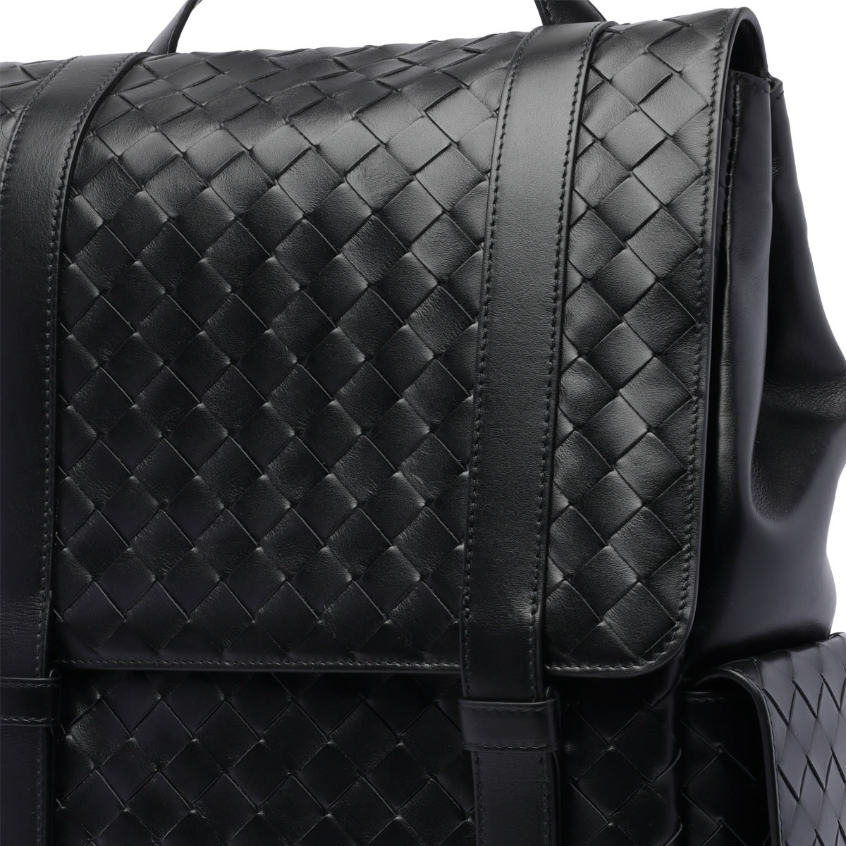 Shop Bottega Veneta Back-to-school Backpack In Black