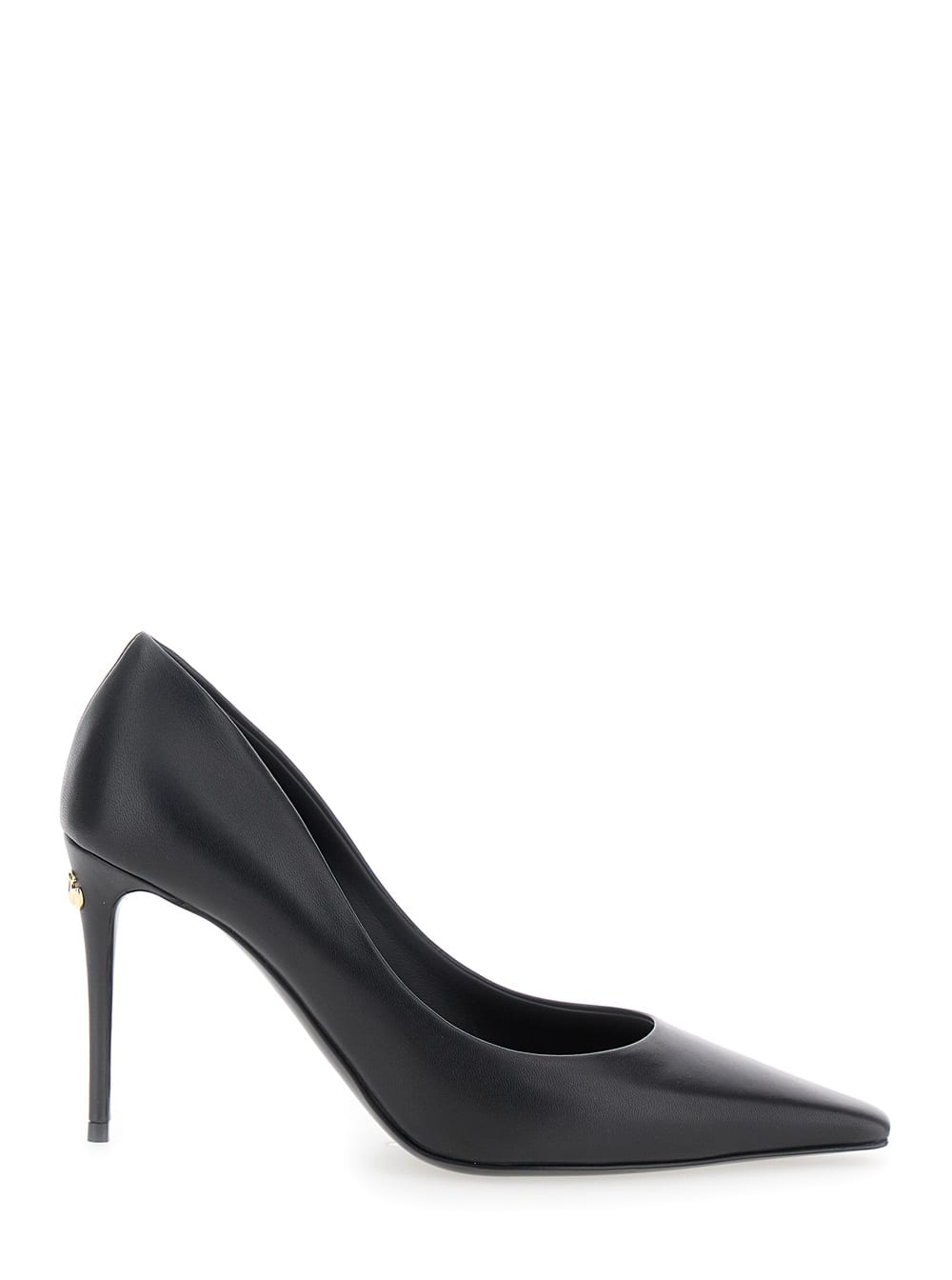 Shop Dolce & Gabbana 95 Heel Décolleté Nappa In Black