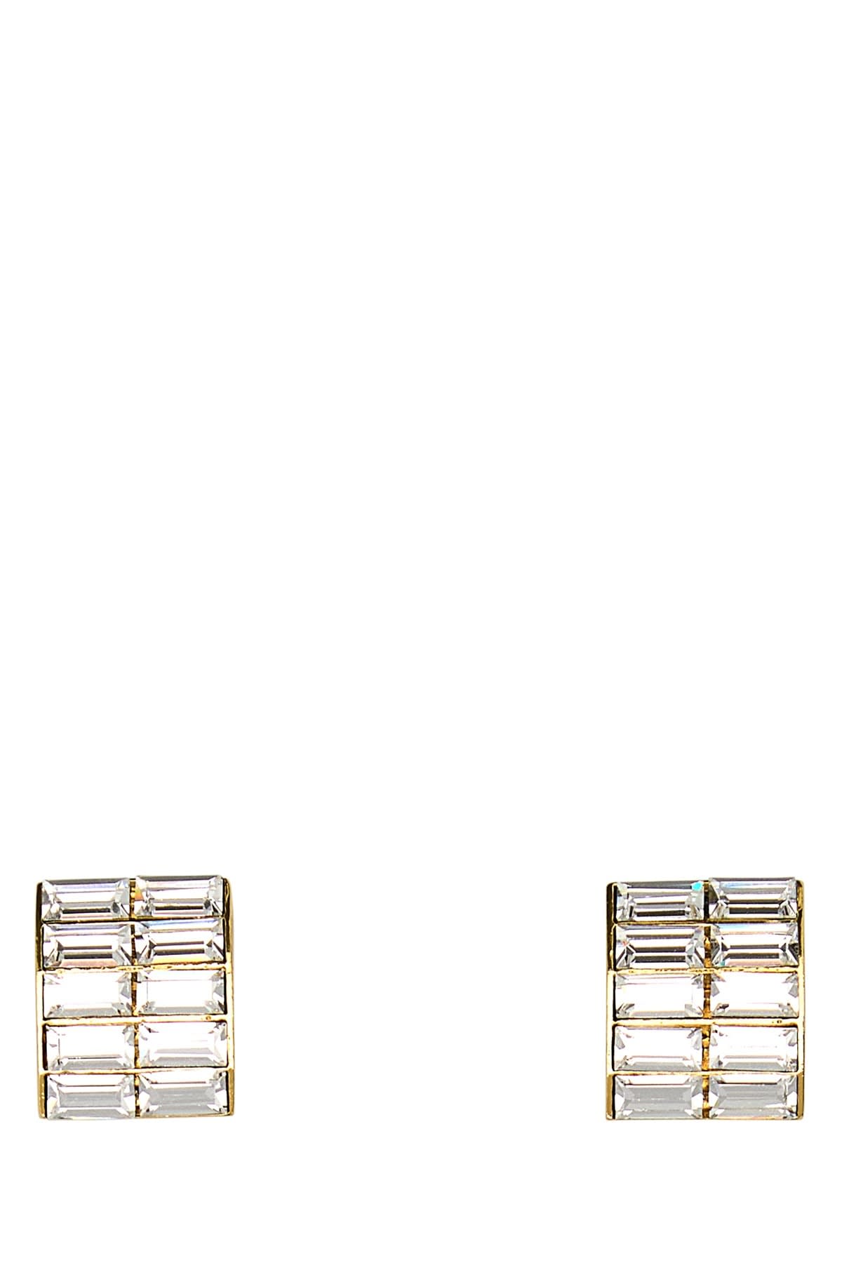 Rectangle Crystal Earrings