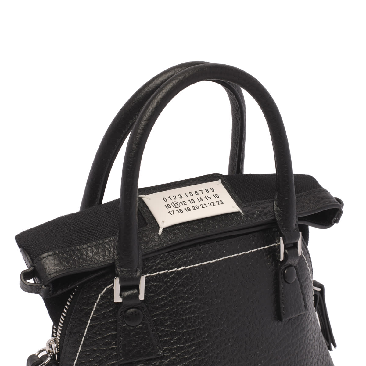 Shop Maison Margiela 5ac Micro Hand Bag In Nero