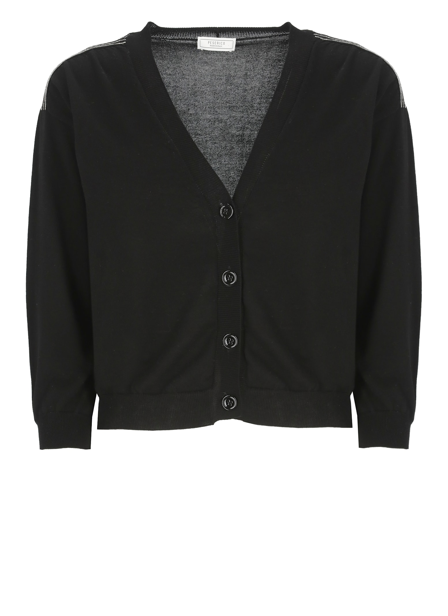 Peserico Long-sleeved Knitted Cardigan
