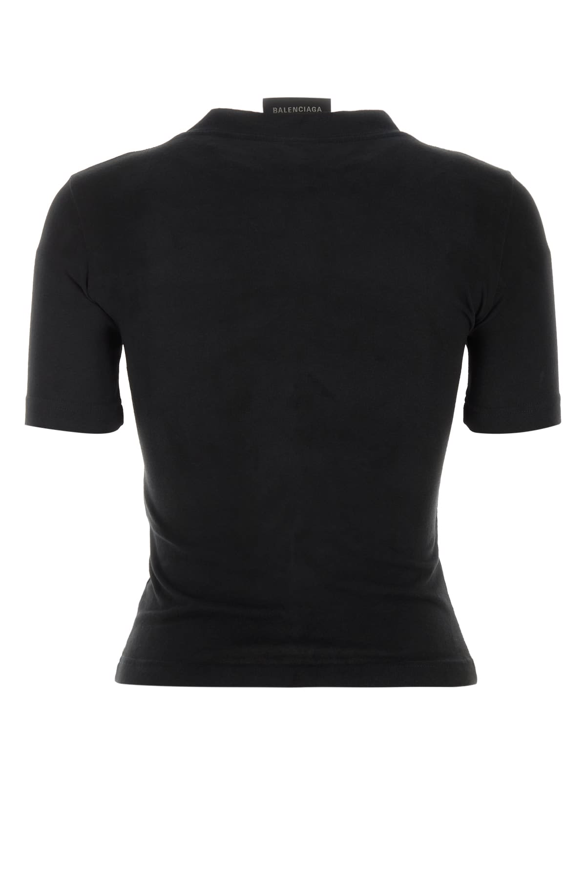 Shop Balenciaga T-shirt In Washedblack