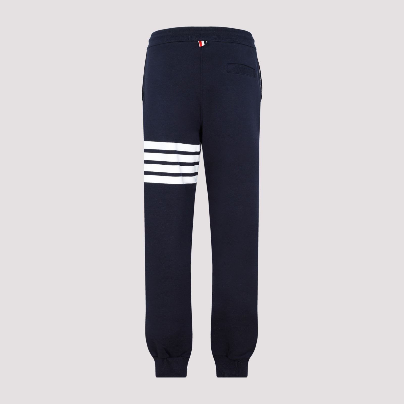 Shop Thom Browne Cotton Classic 4-bar Sweatpants In Navy