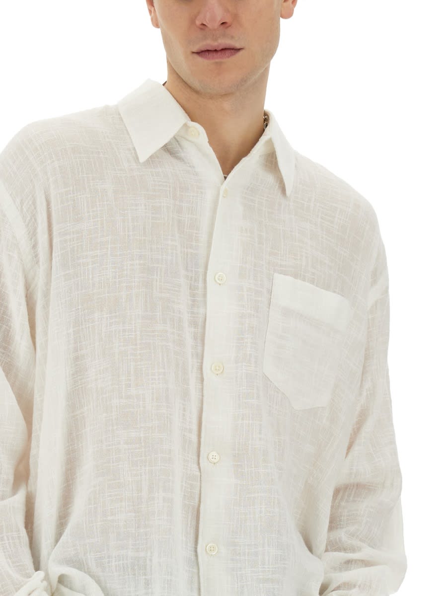 Shop Our Legacy Button-down Shirt In White