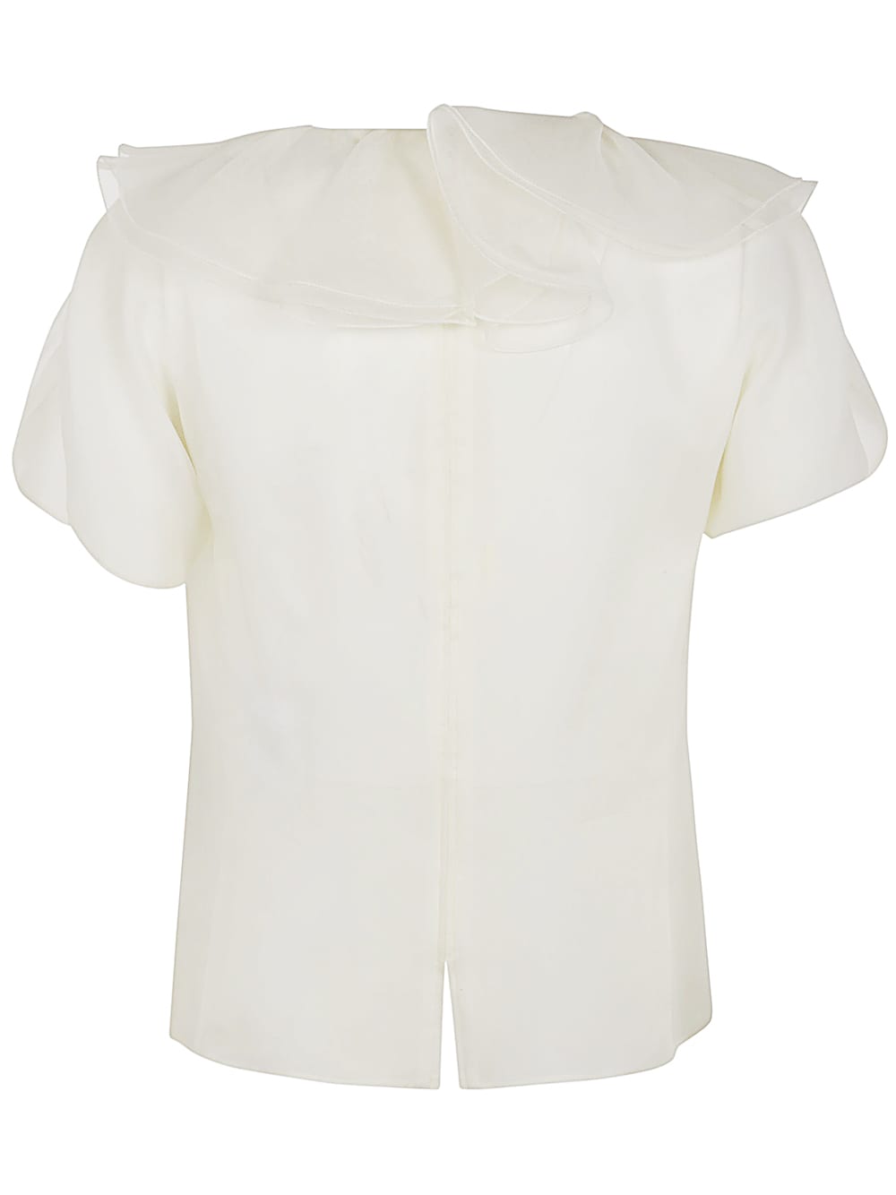 Shop Emporio Armani Shirt In Moon Light White