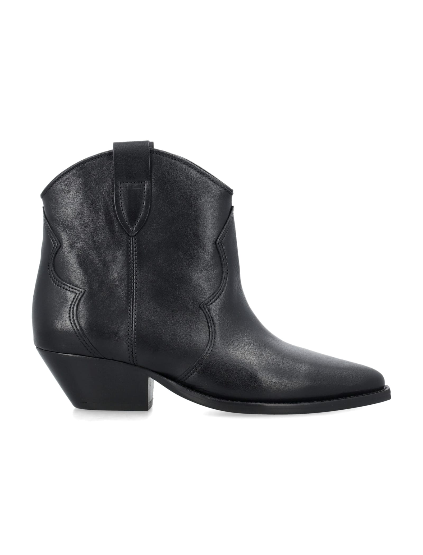 Shop Isabel Marant Dewina Boots In Black