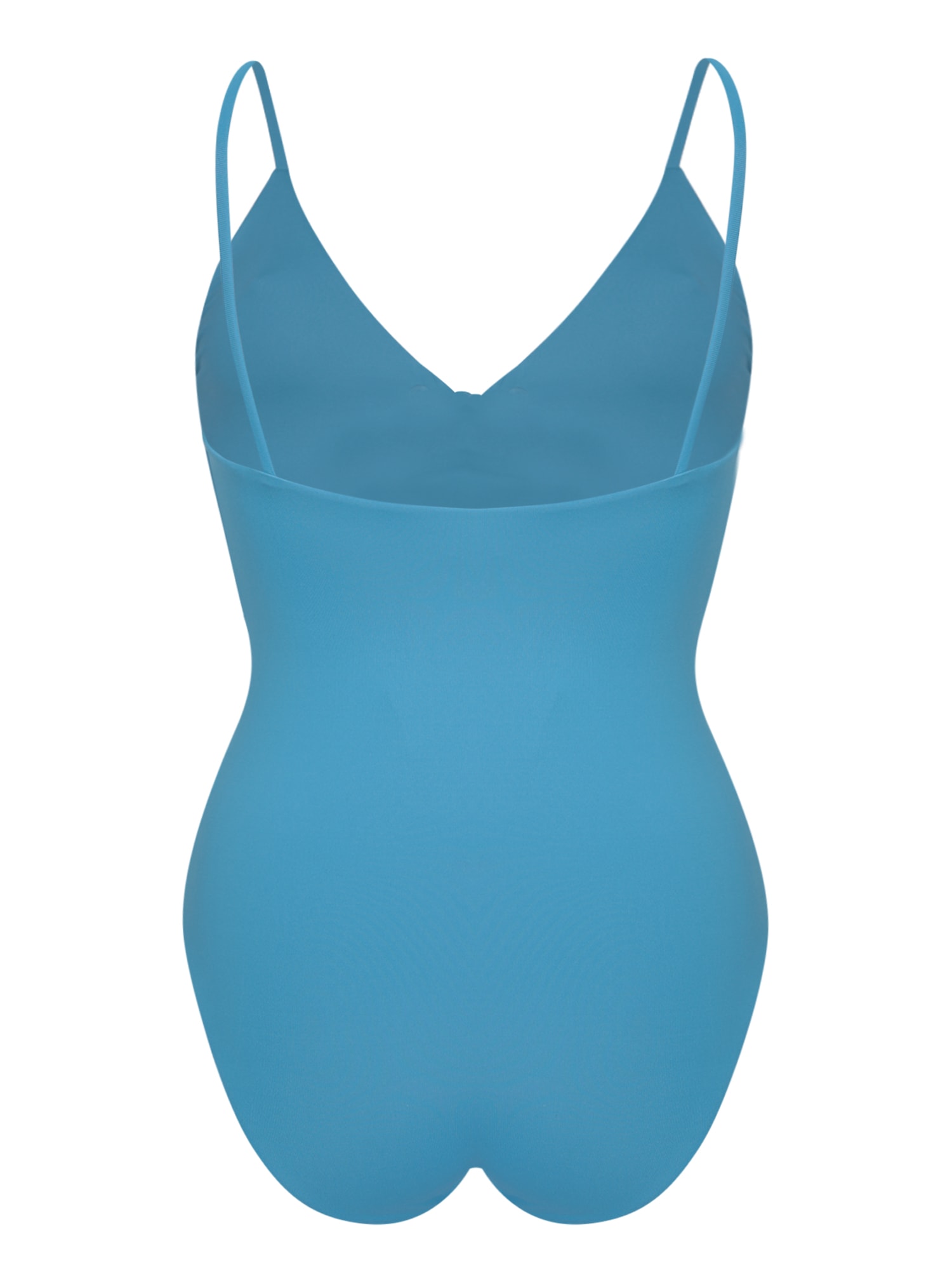 Shop Federica Tosi Cerulean One-piece Swimsuit In Blue