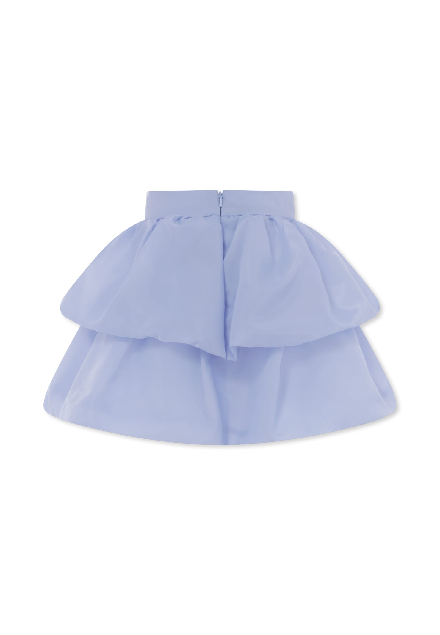 Caroline Bosmans Flared Skirt In Blue